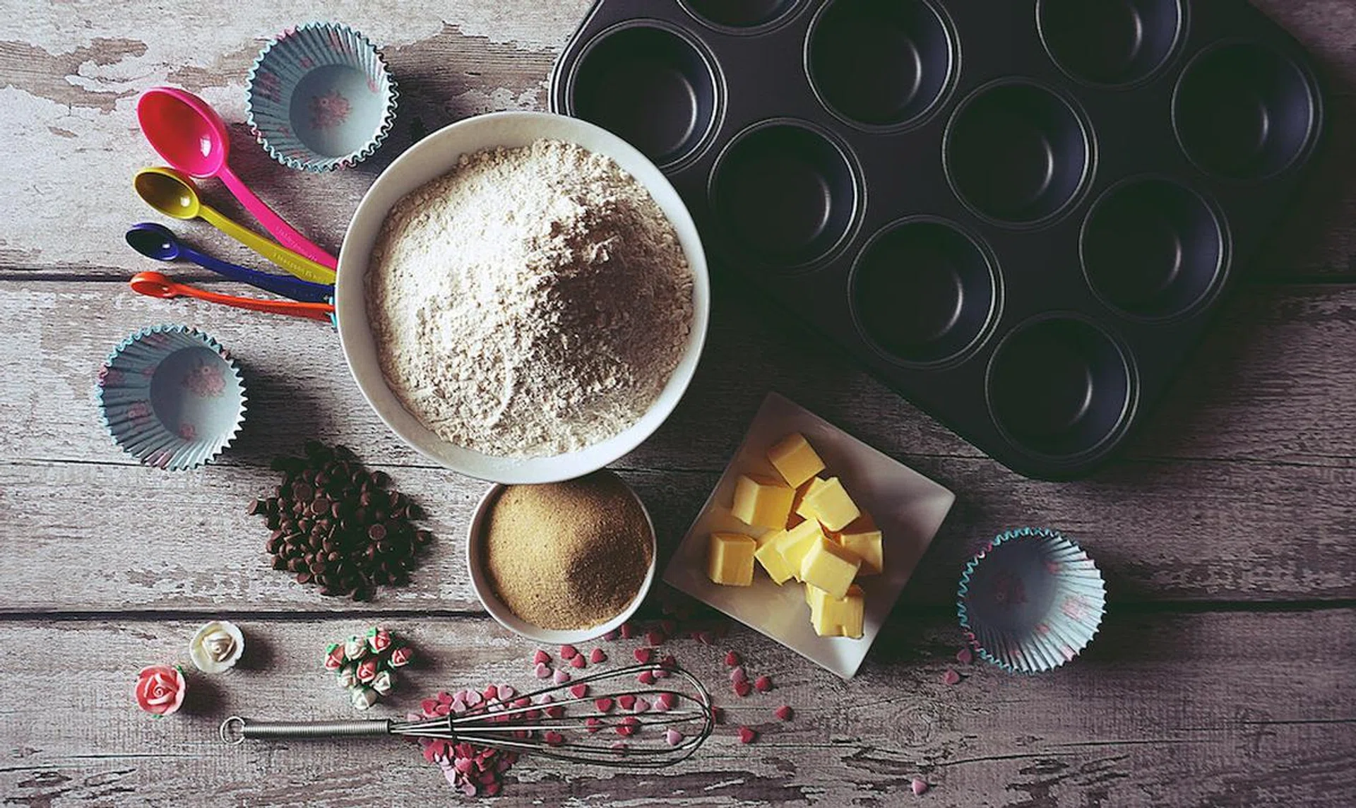 Baking appliances stock image