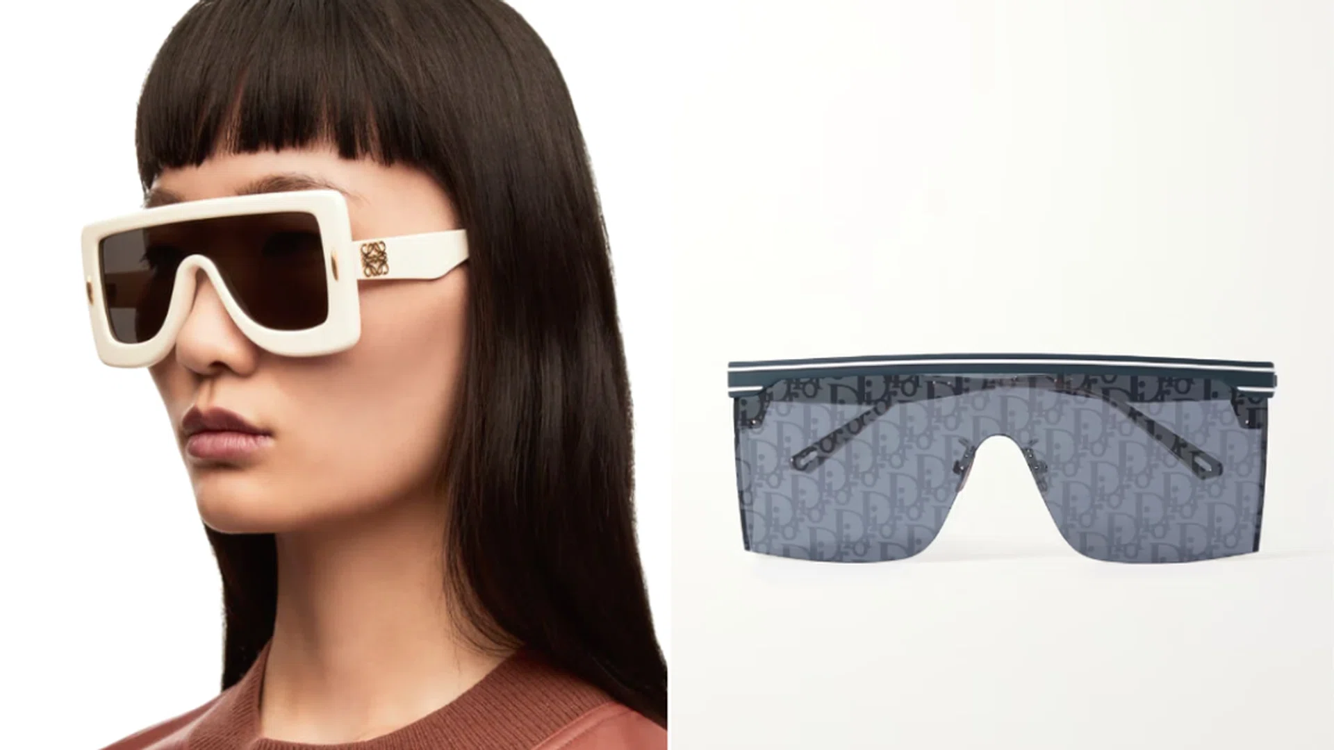 Maximalist Shield-Like Sunglasses Are The Eyewear Trend Of 2023