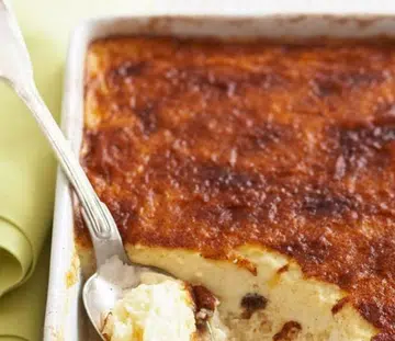 Baked Rice Custard