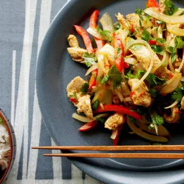 Capsicum, Chilli & Hoisin Chicken