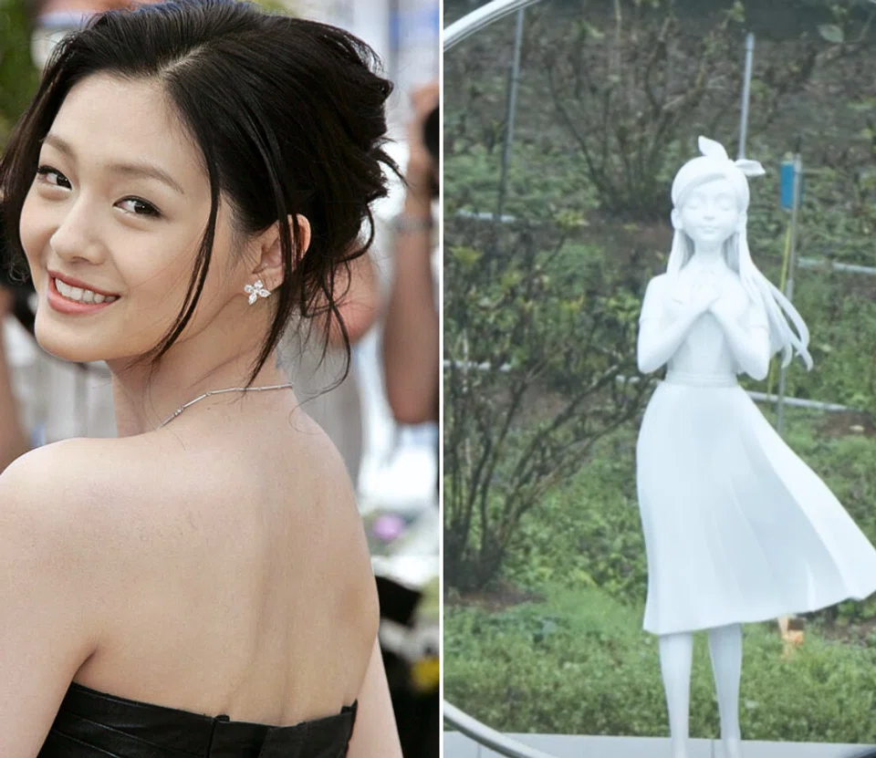 barbie hsu death anniversary and memorial statue