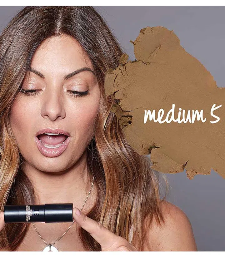 Jenny is wearing the Tinted Blur Stick ($48)