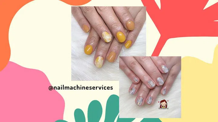 Dip your nails in subtle yet cheery yellows and mustards this Chinese New Year at @nailmachineservices in Bedok
