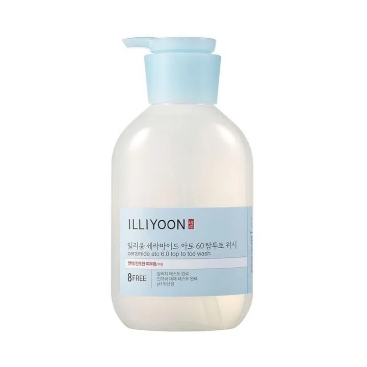 Best Gentle Face And Body Wash For Family Illiyoon Ceramide Ato 6.0 Top to Toe Wash