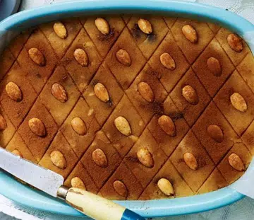 Spiced Semolina & Almond Halva