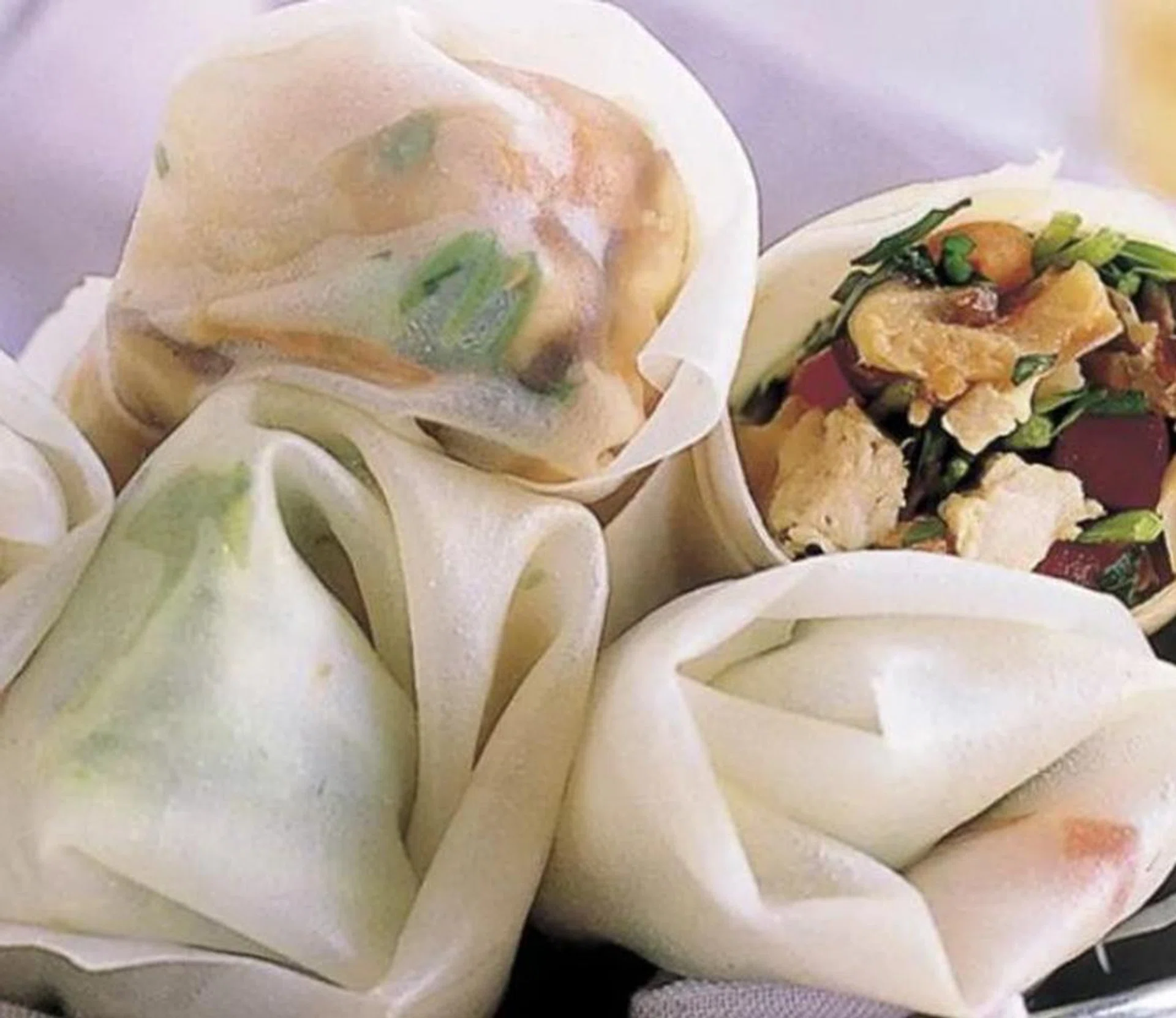 Teriyaki Chicken Rice Paper Rolls