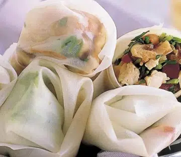 Teriyaki Chicken Rice Paper Rolls