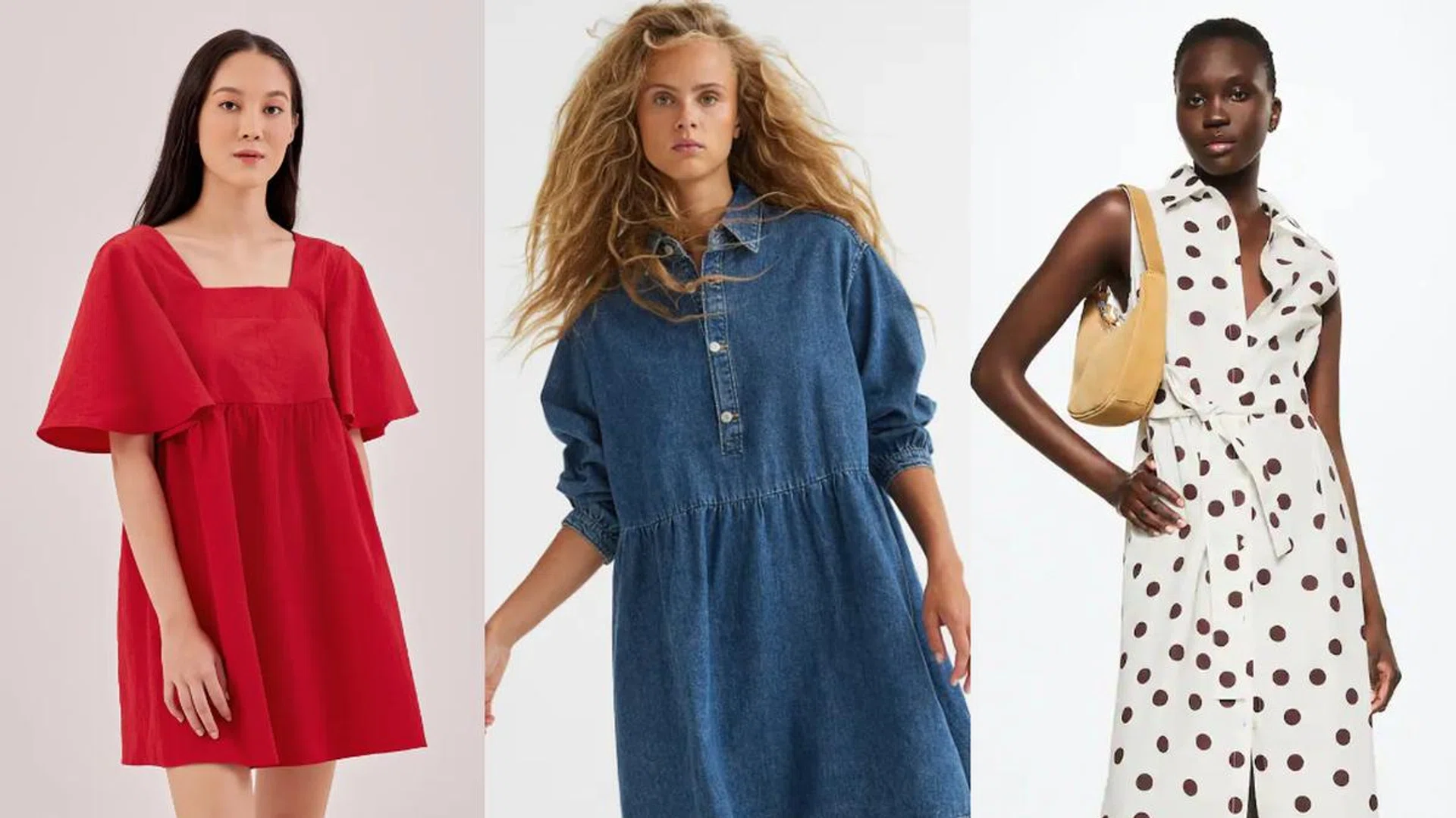 Credit: Love Bonito, H&M, Mango