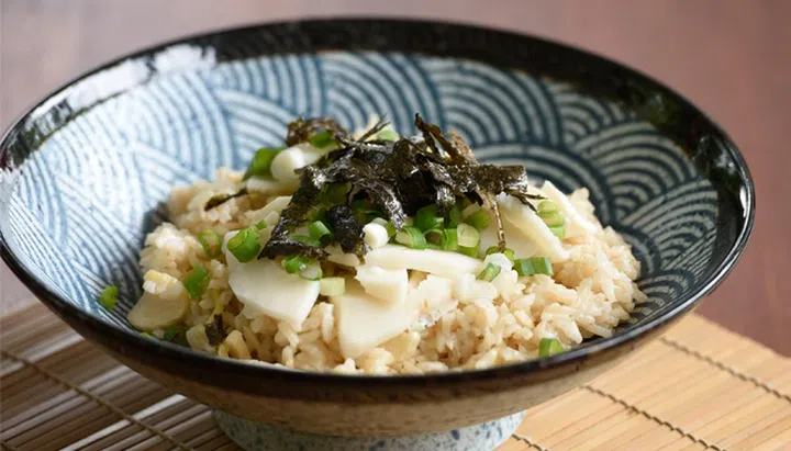 A simple meat-free dish like this Bamboo Rice can be a really satisfying meal too! (Photo: Nivash Joyvin/The Straits Times)