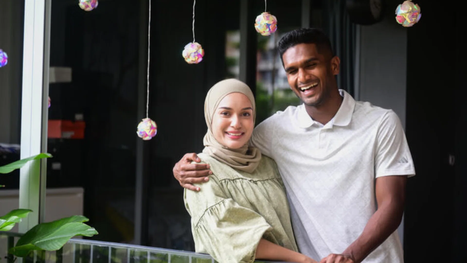 National football captain Hariss Harun and his wife, Ms Syahirah Mohamad, said their parenting journey has been one of trial and error. 