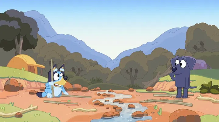 Bluey for millennial parents Singapore - Camping