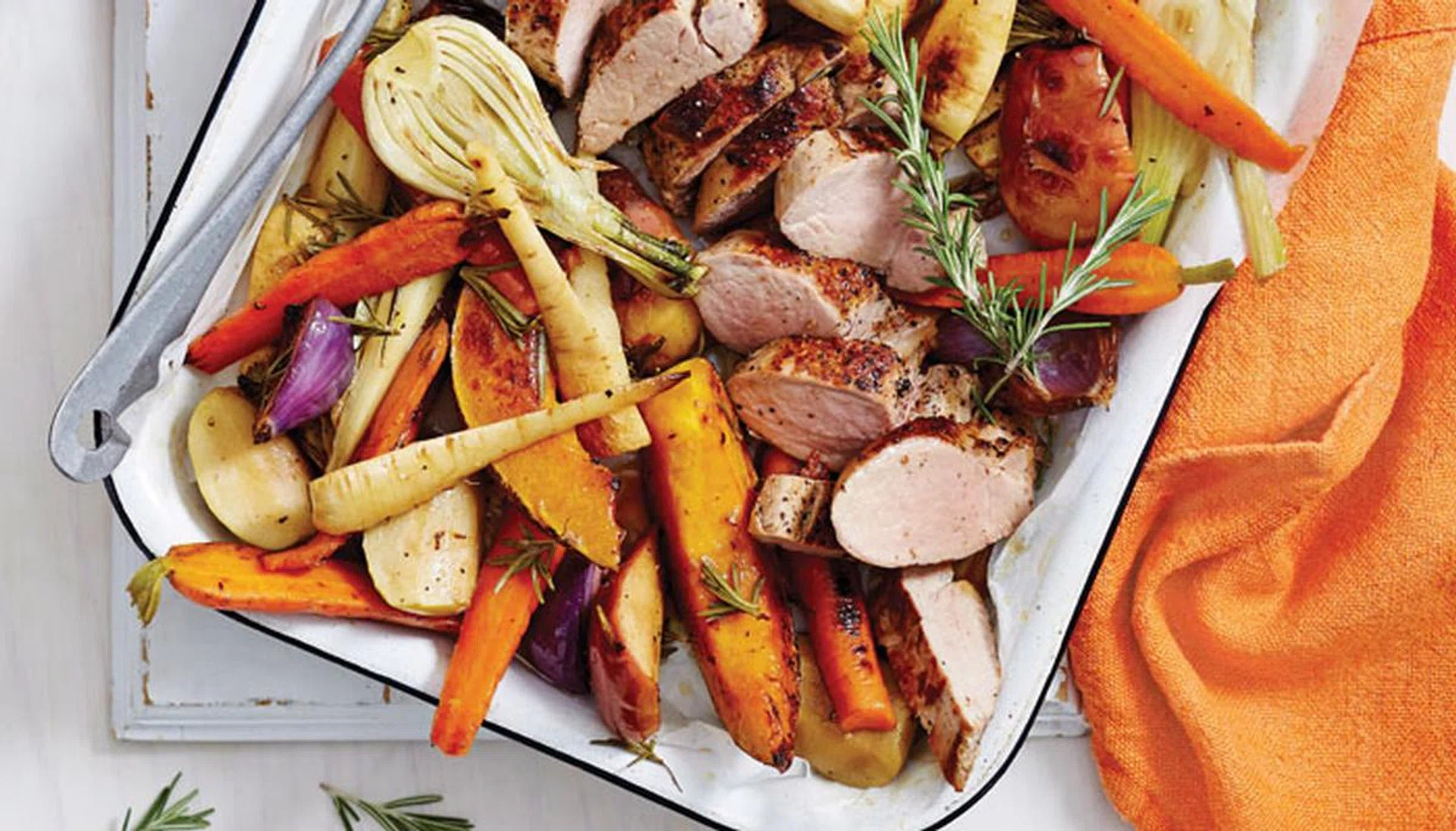 Diabetic-Friendly Dinners - Pork Fillet with Maple Vegetables
