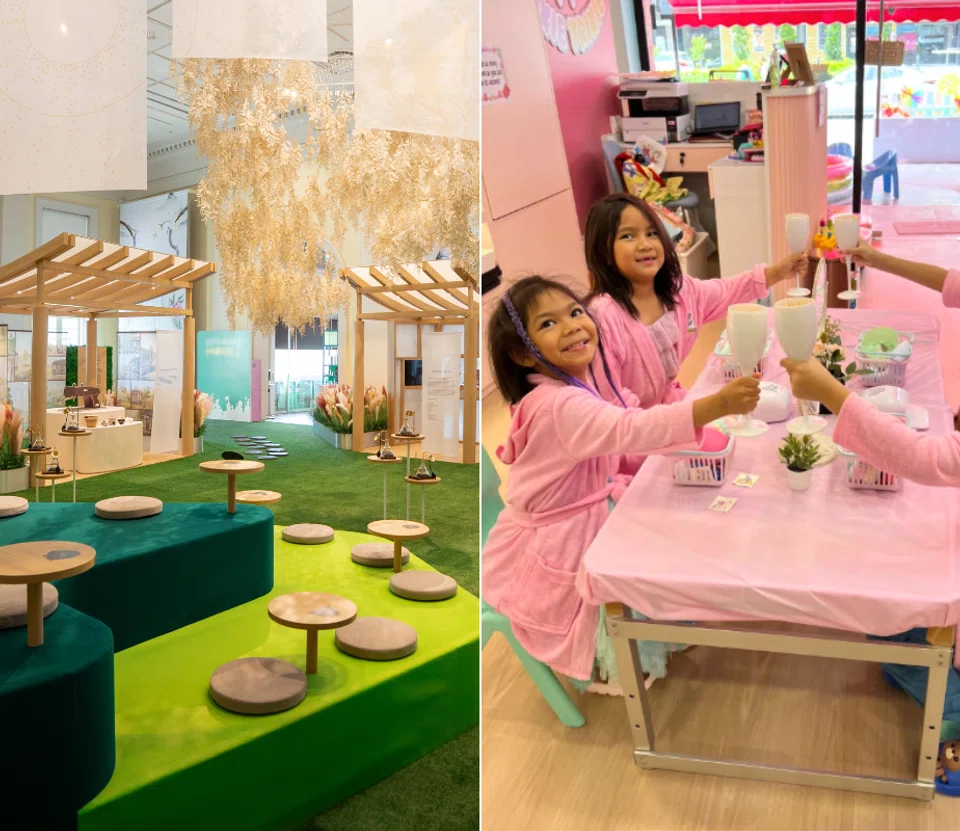 things to do with kids feb 2026 chagee tea exhibition at acm, kids spa