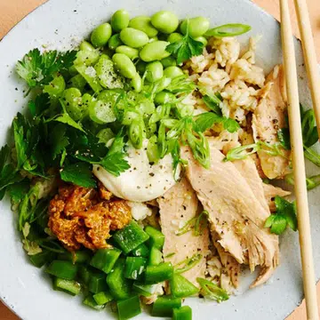 Tuna & Edamame Rice Bowl