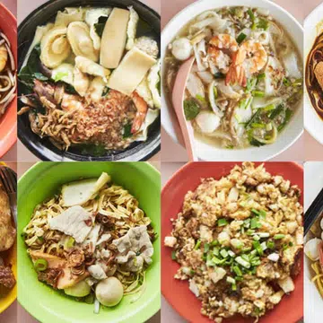 Hawker Stalls at Whampoa Drive Blk 91 Food Centre