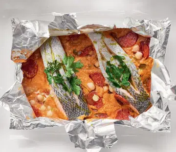 Salmon In A Bag by Jamie Oliver