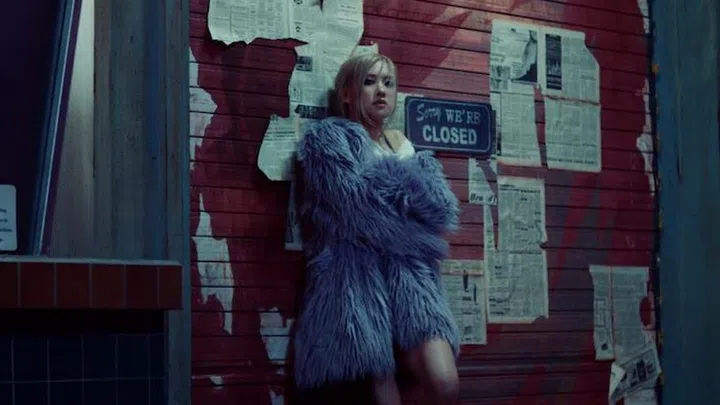 Credit: Screengrab from Rosé's On The Ground MV