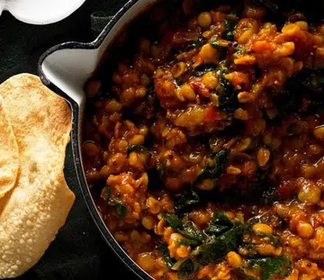 Slow-Cooker Silverbeet Dhal