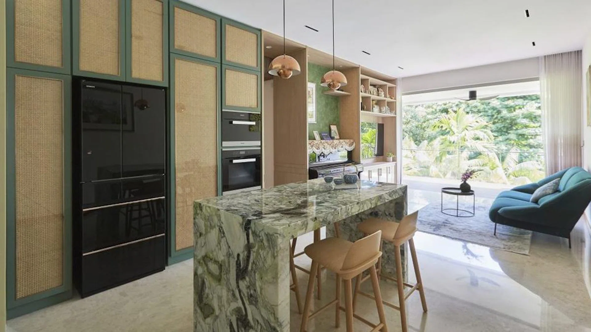 Tropical condo
