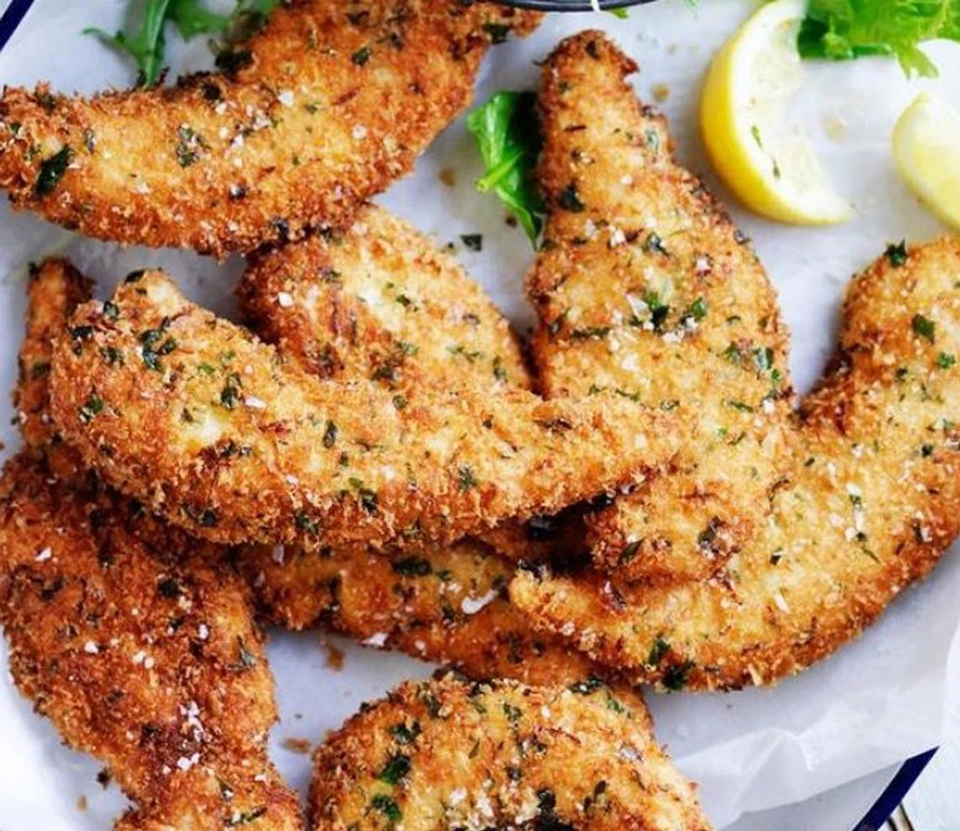 Crumbed Chicken With Spicy Mayonnaise