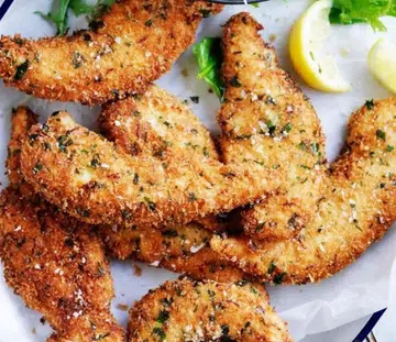 Crumbed Chicken With Spicy Mayonnaise