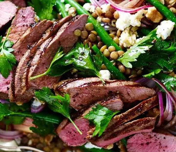 Lamb & Lentil Salad