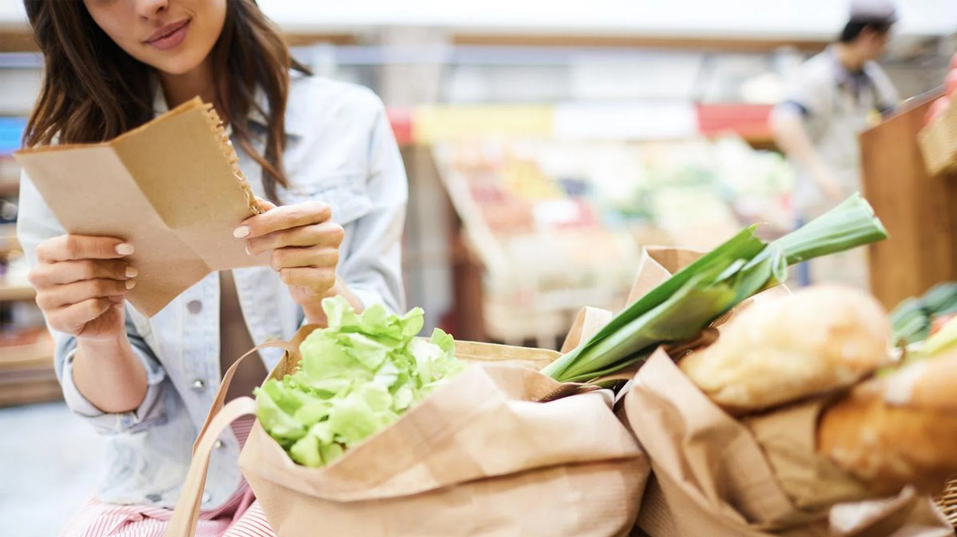 grocery shopping for family during a pandemic