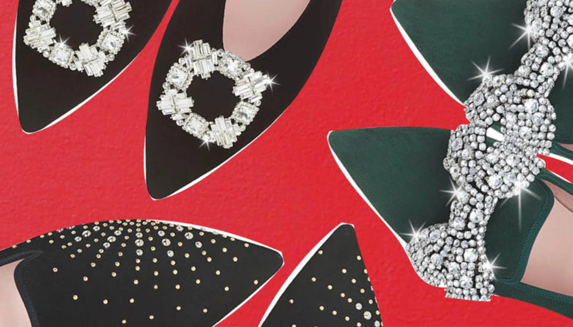 8 Comfortable And Sparkly Flats From $45 For The Festive Season