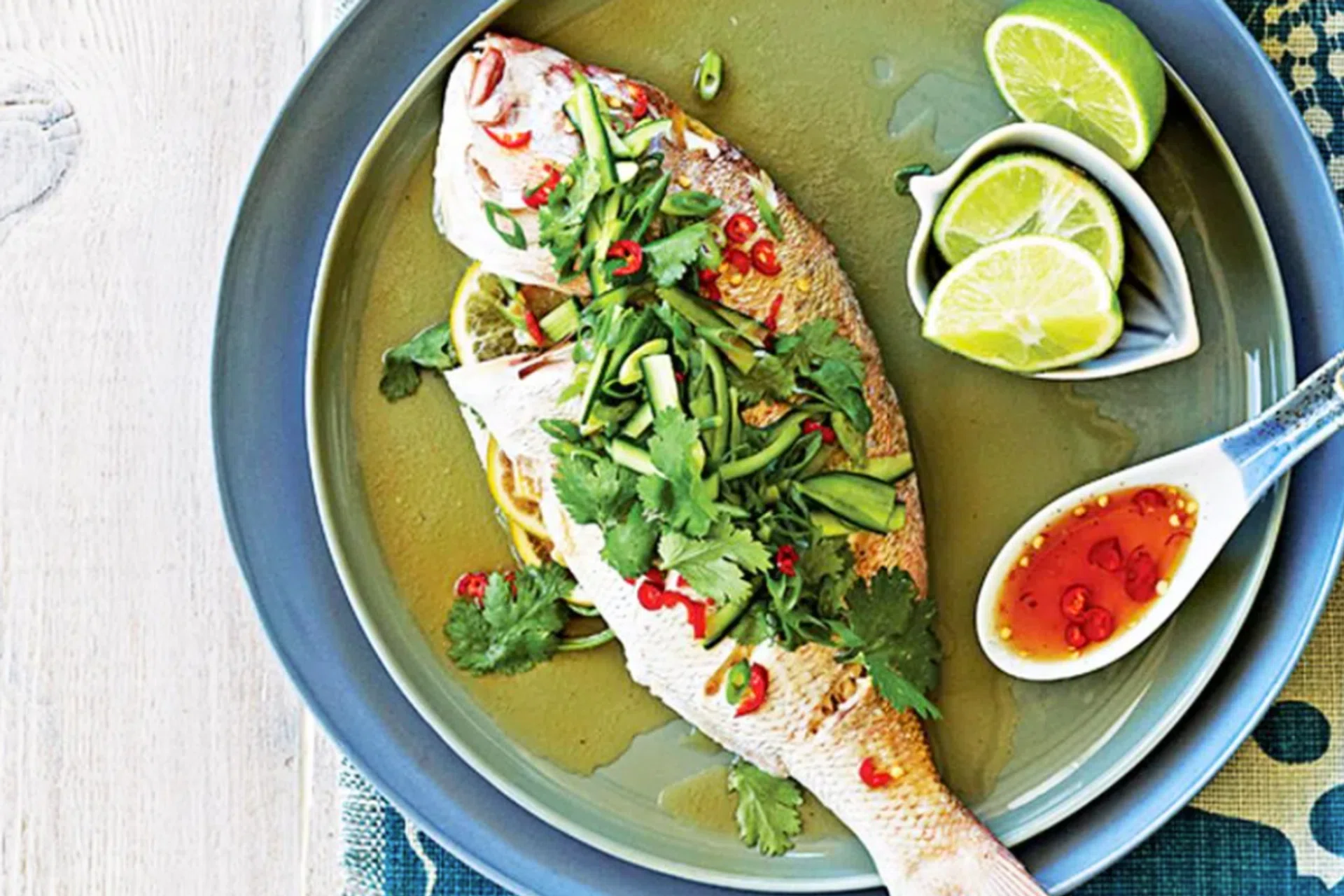 asian steamed recipes fish