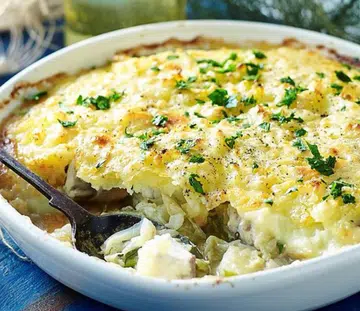 Barramundi & Potato Pie