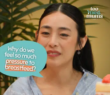 too tired mums episode 5 - breastfeeding pressure and mum guilt