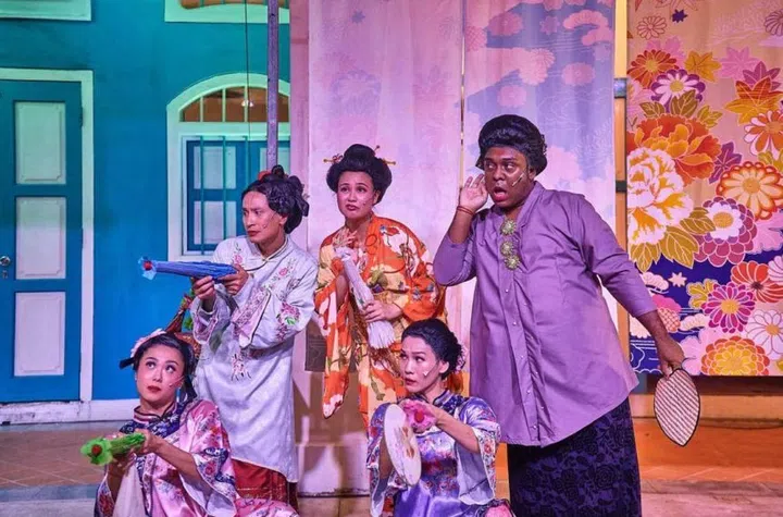Get a rare peek behind the scenes of The Theatre Practice's multilingual work of walking theatre, Four Horse Road. Photo: The Theatre Practice