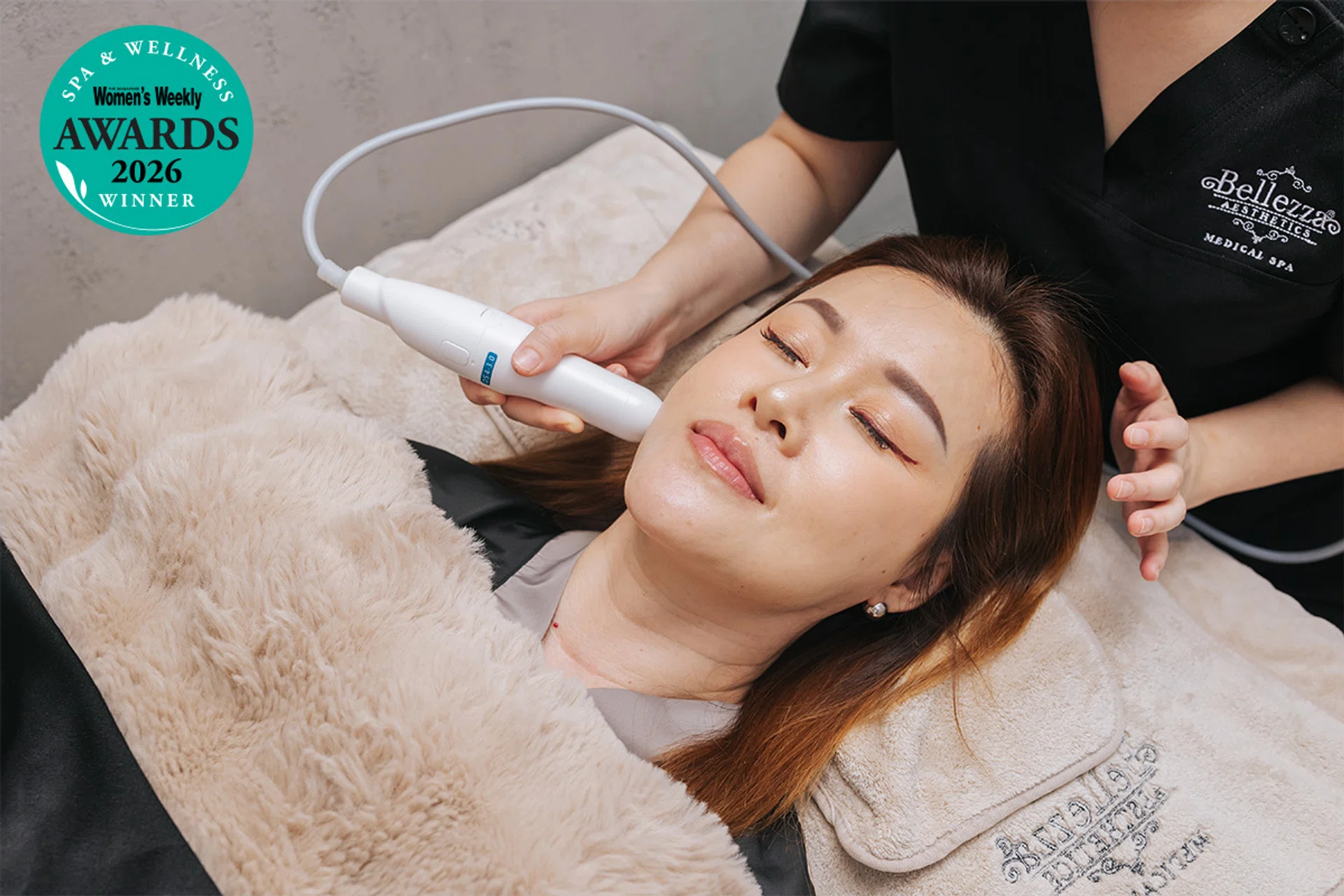 Best Non-Invasive Lifting Facial, Bellezza Aesthetics Medical Spa, FlashFirm Ultrasound Lift