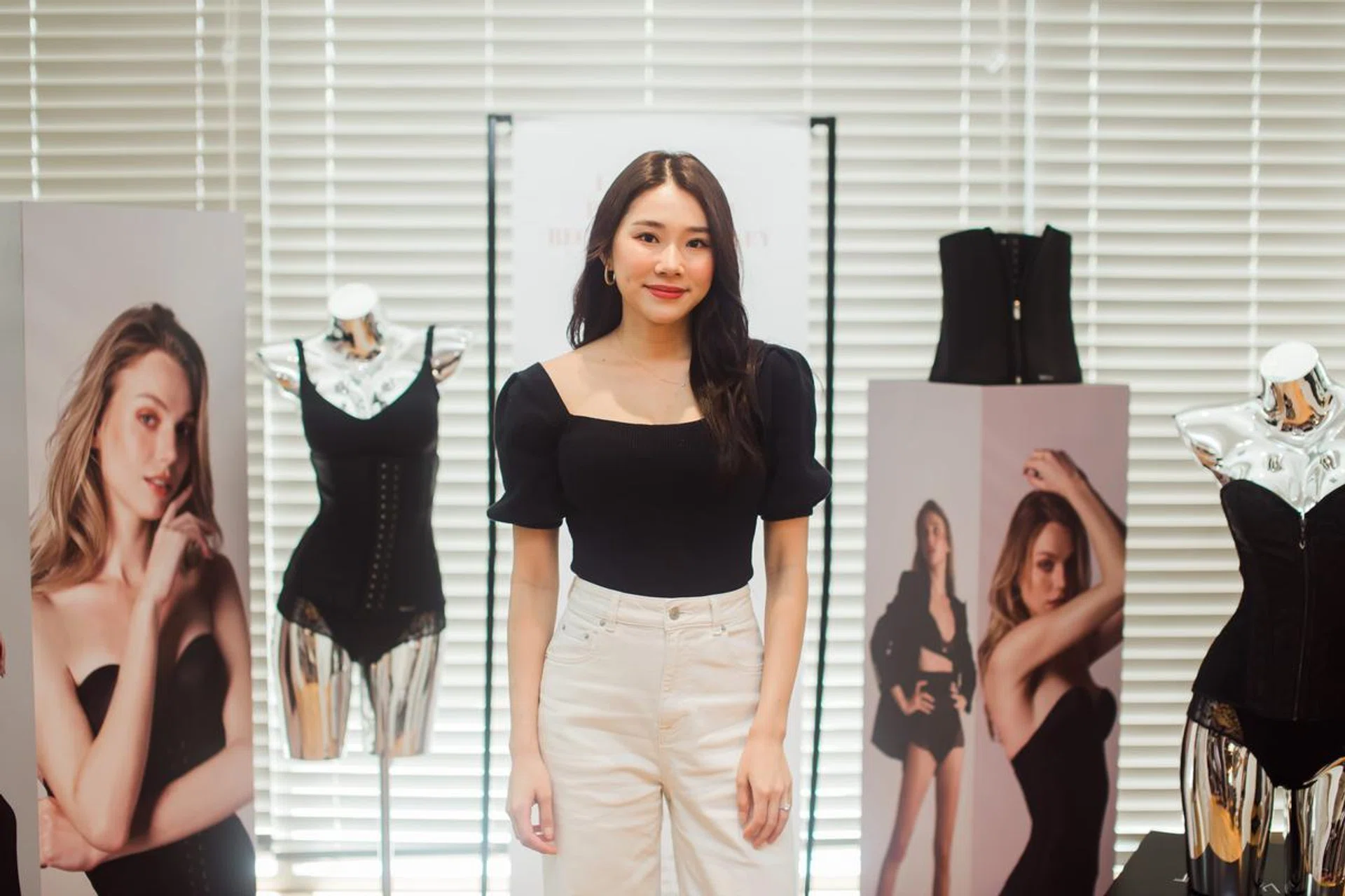 Shapewear by Lazywaist has given lifestyle influencer Yeoh Mong “Mongabong” Chin an easier way to get back in shape. Credit: Lazywaist