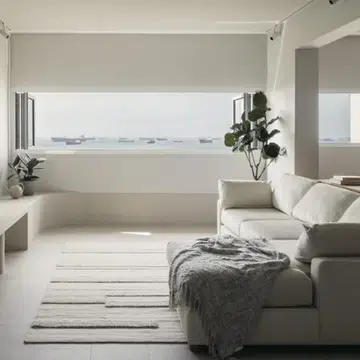 A Minimalist Marine Parade HDB Flat With Amazing East Coast Views