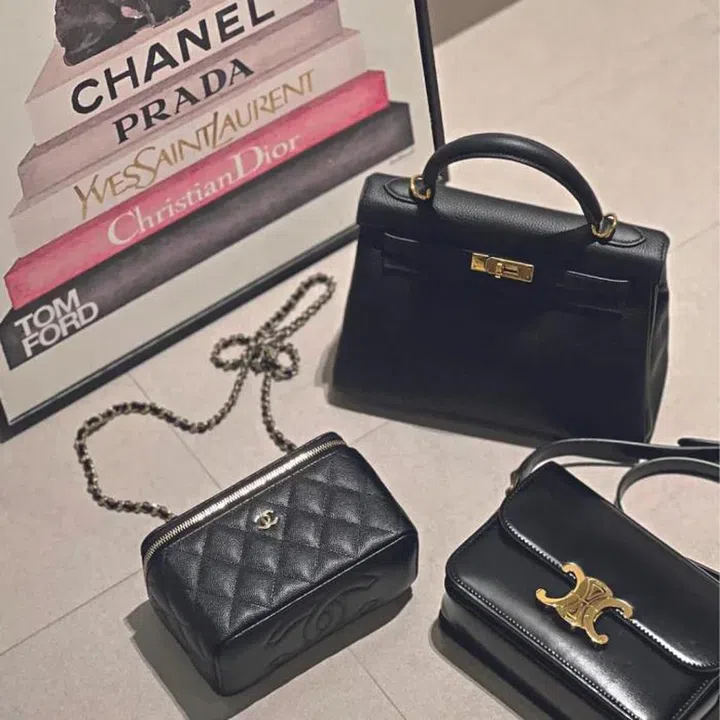 Some of her favourite brands include Chanel, Hermes and Celine. Credit: Joy Chang
