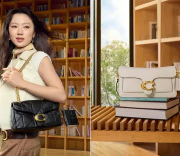 coach tabby everyday handbag styling