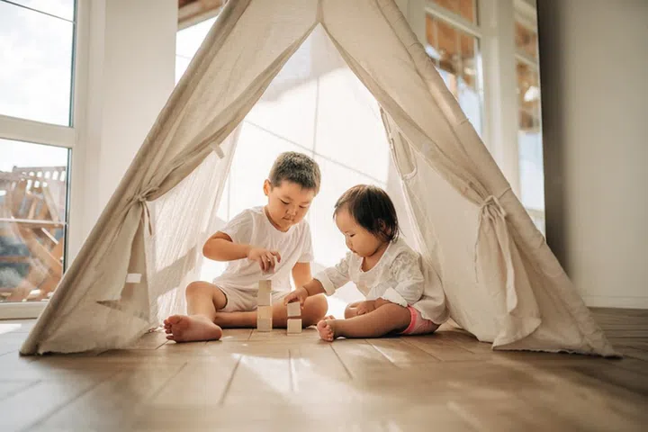 Instead of putting up a baby fence, open up a “yes” area  The “yes” area