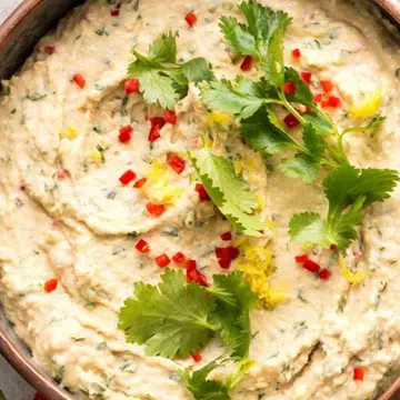 Coriander, Lemon & Chilli Hummus