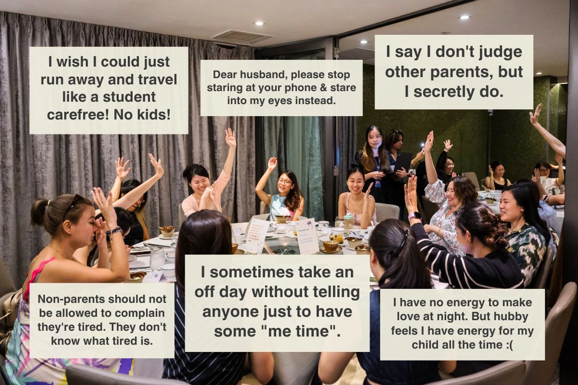 mum confessions at sww pause event