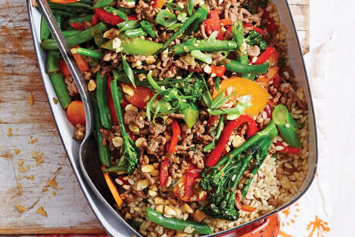 Chilli Mince With Beans & Rice - The Singapore Women's Weekly | The ...