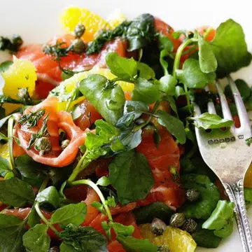 Salmon Ceviche Salad