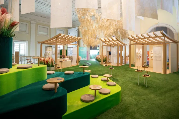 Chagee tea exhibition at Asian Civilisations Museum