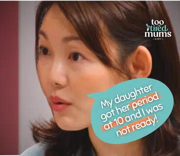 too tired mums x eu yan sang - how to prepare your daughter for her first period