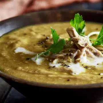 recipe for Chicken mulligatawny, spicy curry soup