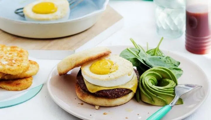 Vegan Sausage & Egg Mock Muffin