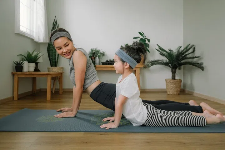 Parent and child yoga activesg