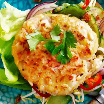 Thai Prawn Burgers