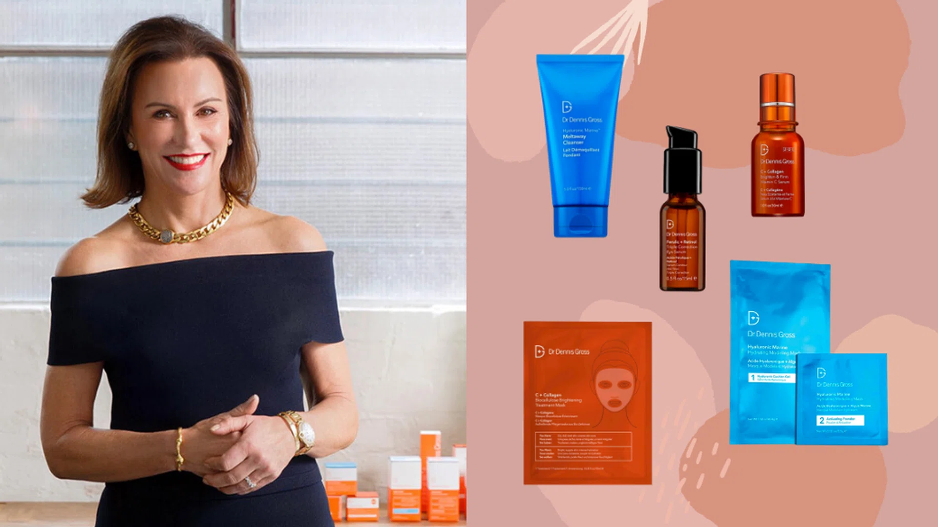 Carrie Gross of Dr Dennis Gross shares skincare tips skincare routine and how to fix pimples