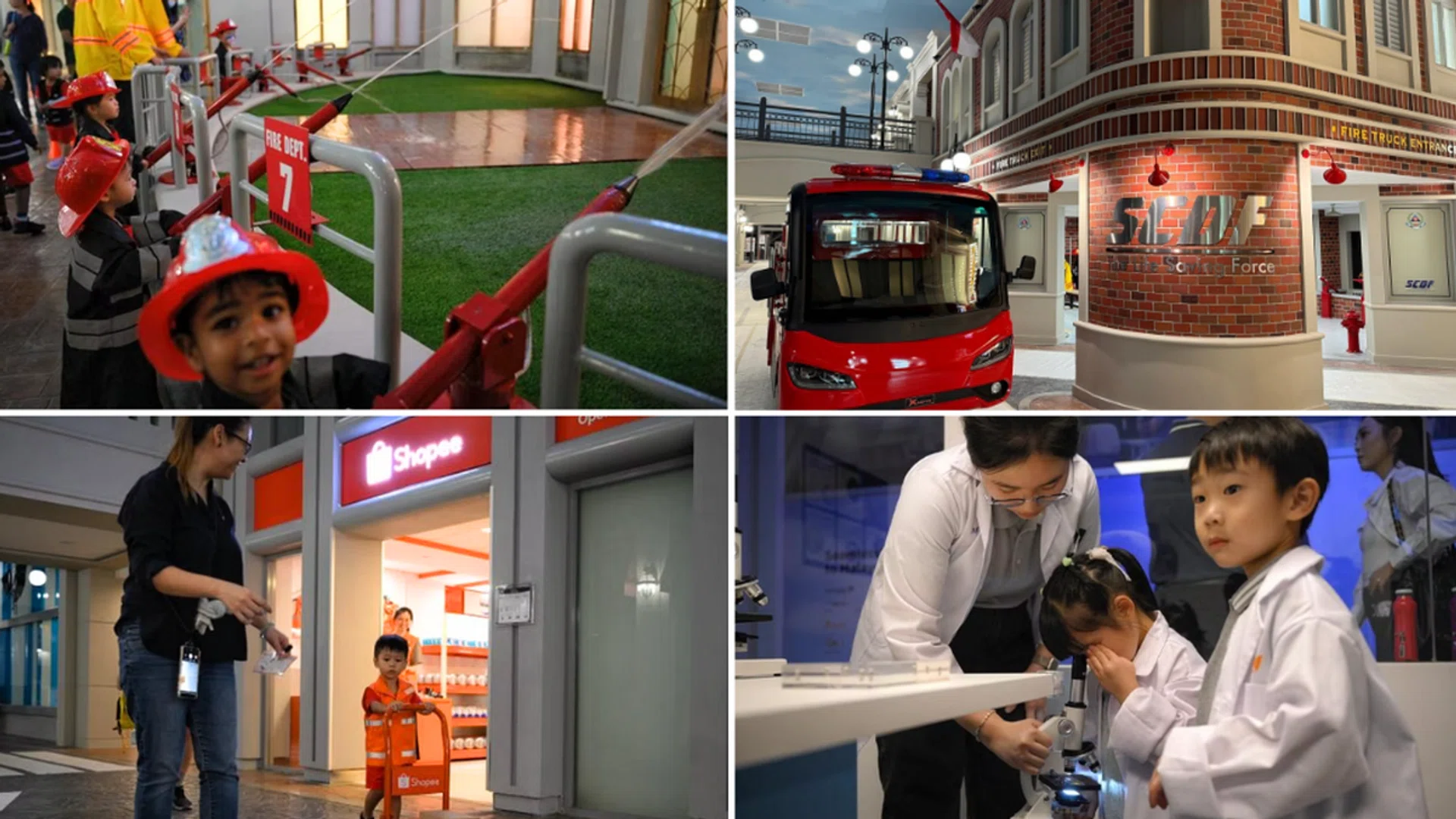Photos: Kidzania Singapore's Facebook and The Straits Times (Mark Cheong)